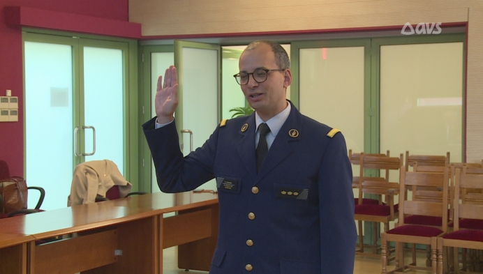 Jongste korpschef van Vlaanderen (37) legt de eed af