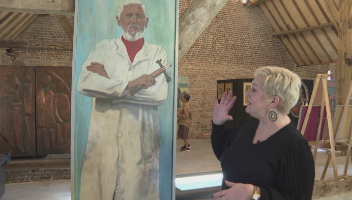 Expo Romain Coemelck geopend in Huysmanhoeve