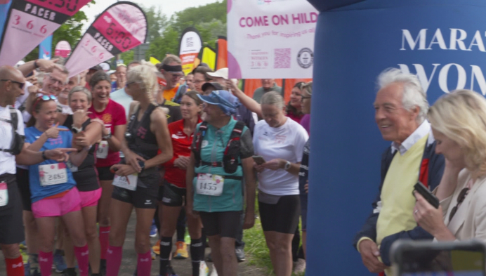 Hilde Dosogne gaat voor wereldrecord met 151e marathon op een rij